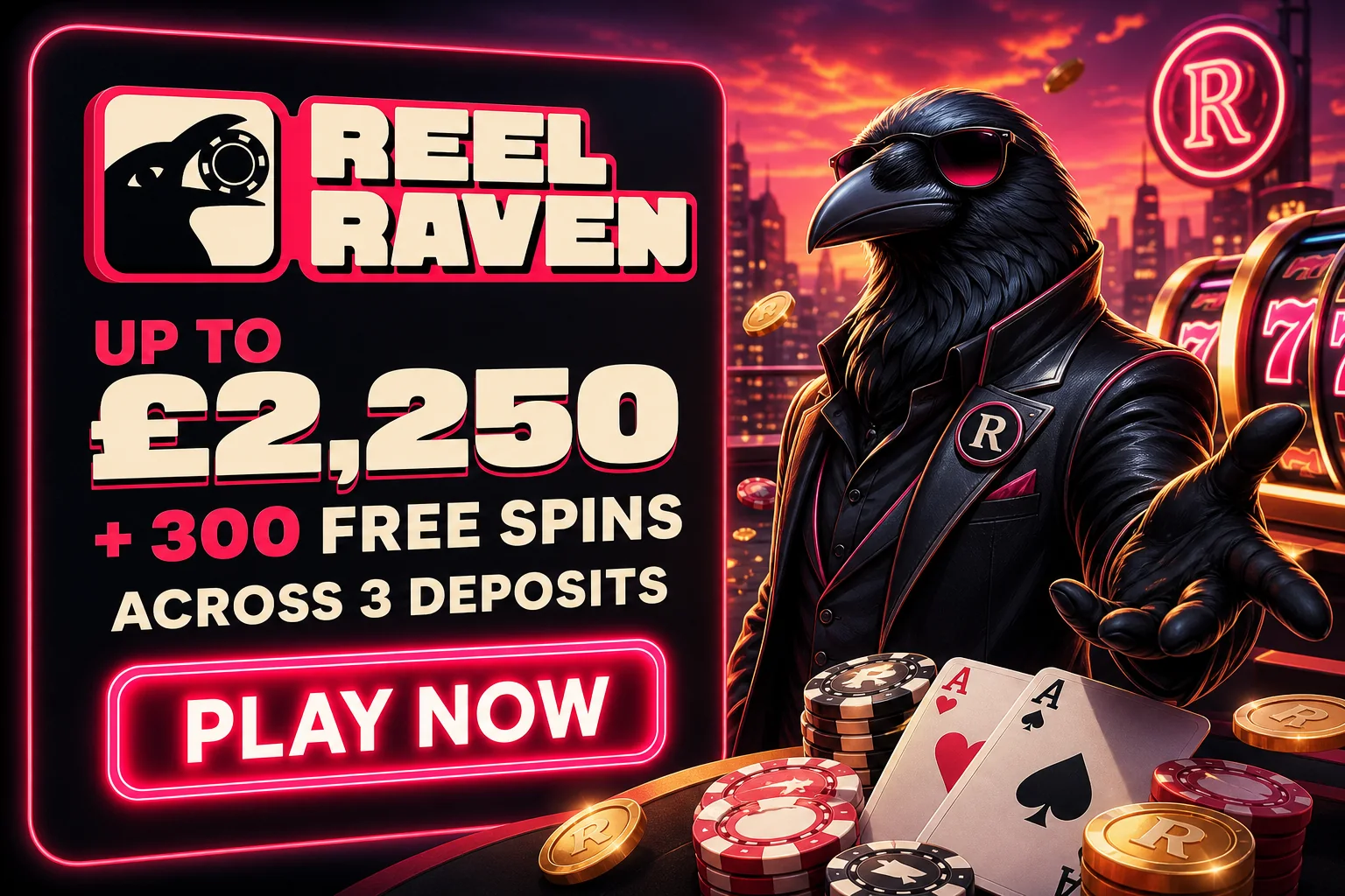 Reel Raven casino promotion